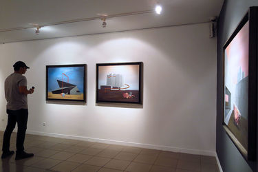 نمایشگاه نقاشی های سارای قاضی اسدالهی در گالری ویستا