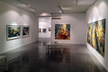 نمایشگاه نقاشی آتش شاه کرمی در گالری ویستا