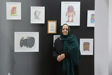 نمایشگاه نقاشی با عنوان "حوض نقاشی" اکرم سرتختی در گالری ثالث