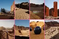 ببینید: رونمایی از چیدمان‌های خاص در العلا عربستان/ Desert X AlUla 2024 افتتاح شد