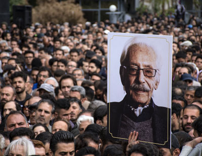 Funeral Procession Held for Jamshid Mashayekhi