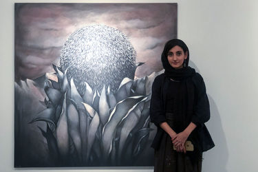 نمایشگاه نقاشی هما خسروی در گالری طراحان آزاد