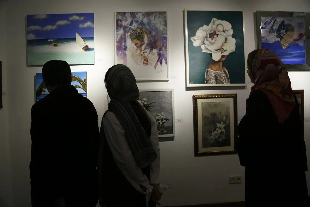 نمایشگاه گروهی شاگردان استاد ایرج شافعی در گالری زمان هنر