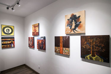 نمایشگاه گروهی "روی دیگر پنجره" در گالری دارگون