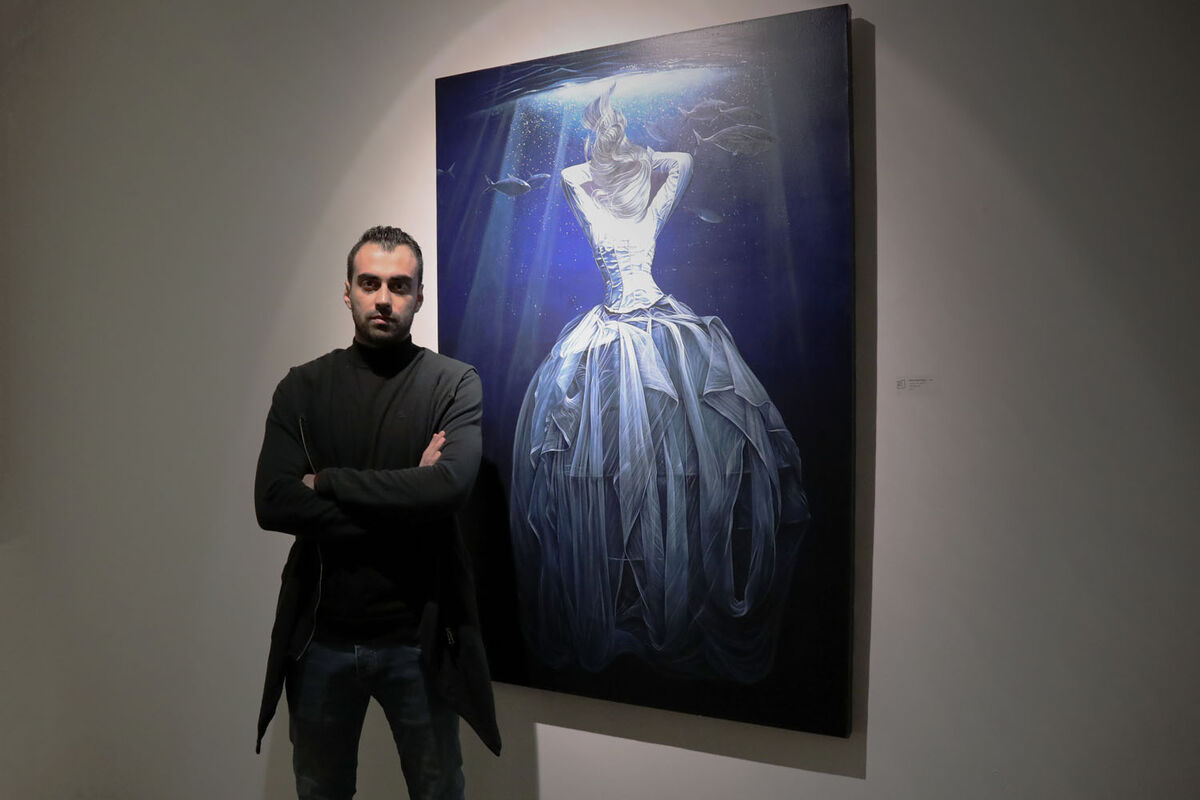 نمایشگاه نقاشی محمد طباطبایی در گالری شیرین