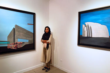 نمایشگاه نقاشی های سارای قاضی اسدالهی در گالری ویستا