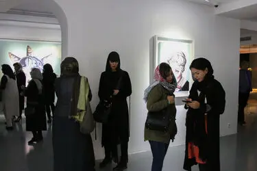 نمایشگاه نقاشی آفرین سجادی در گالری اعتماد