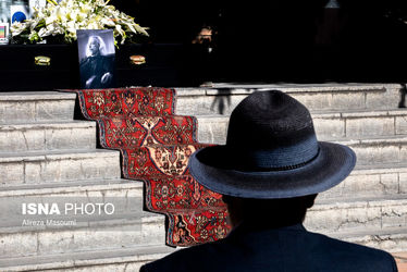 تشییع پیکر واحد خاکدان با حضور هنرمندان