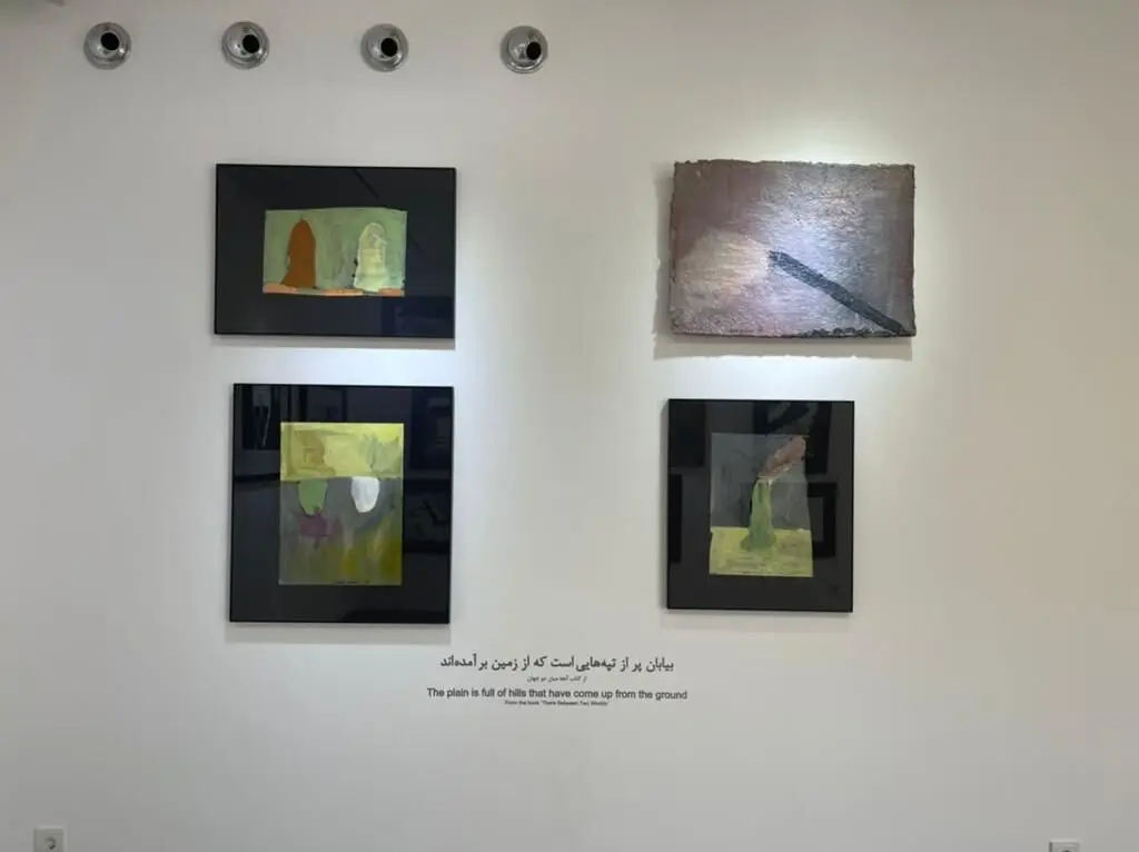 نمایشگاه سروناز علم بیگی با کیوریتوری بهزاد حاتم در گالری اعتماد