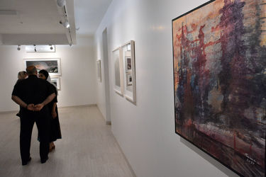 نمایشگاه نقاشی های سامان فرهنگی در گالری دید