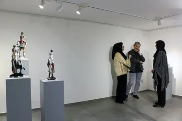 تبلور خاک فاطمه اسدی در گالری مژده