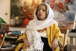 ایران درودی در گالری رشیدی هم زمان با چهارمین سالروز درگذشت/ عکس