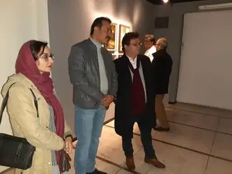 نمایشگاه آثار ابراهیم اکبری گرَز در گالری ایده