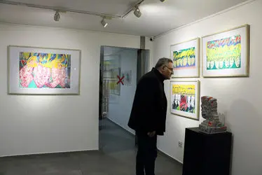 خشایار فرهت گالری مژده 