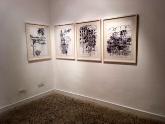 نمایشگاه آثار حسین تمجید با عنوان «ناتمام ماندگی ابدی» در گالری هما