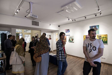 نمایشگاه گروهی "روی دیگر پنجره" در گالری دارگون