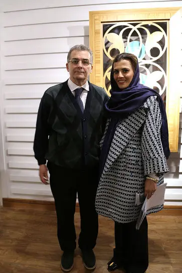 افتتاحیه نمایشگاه بیژن شافعی در گالری زمان هنر