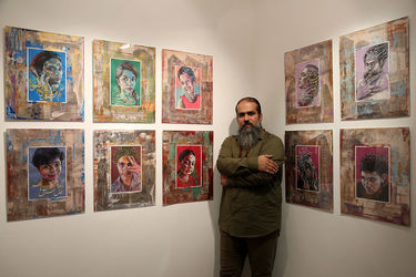 نمایشگاه نقاشی‌های میثم نژادرسولی در گالری ویستا پلاس