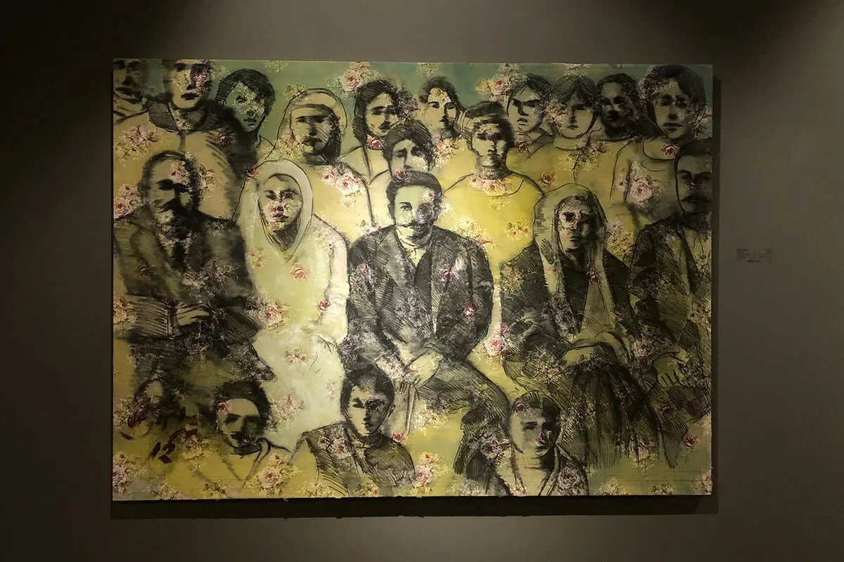  Shirin Gallery hosts Group Artworkks Exhibit