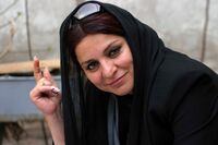تهمینه میلانی در زندان اوین