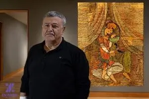 The Novin Gallery Collection of Eghtesad Novin Bank Presents Sadegh Tabrizi's The Lovers