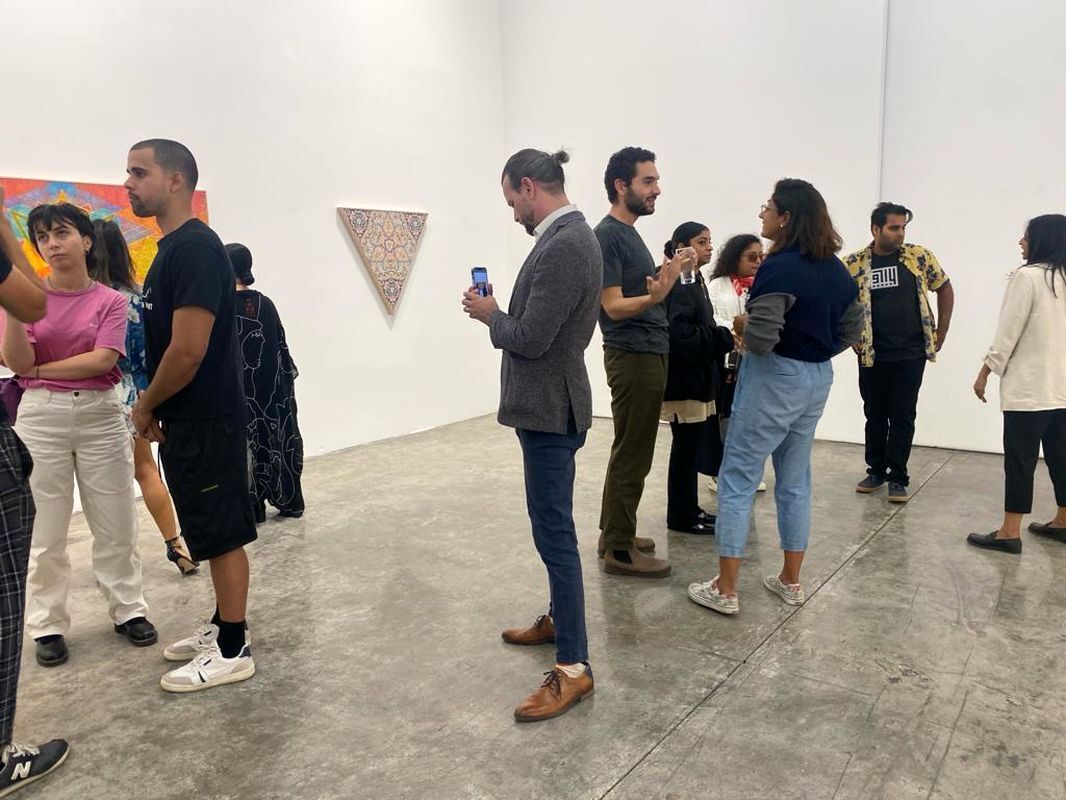 نیما نبوی و جیسون سیف در The Third Line Gallery دبی | Nima  Nabavi and Jason Seife at The Third Line Gallery