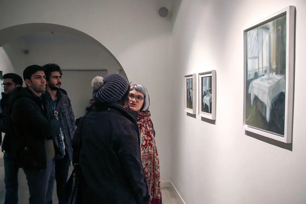 نمایشگاه نقاشی مینا غازیانی در گالری اثر