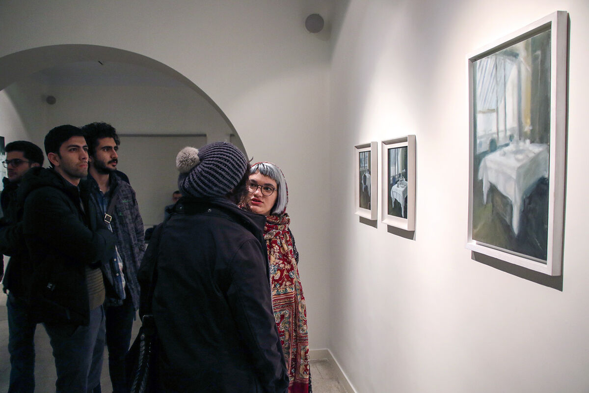 نمایشگاه نقاشی مینا غازیانی در گالری اثر