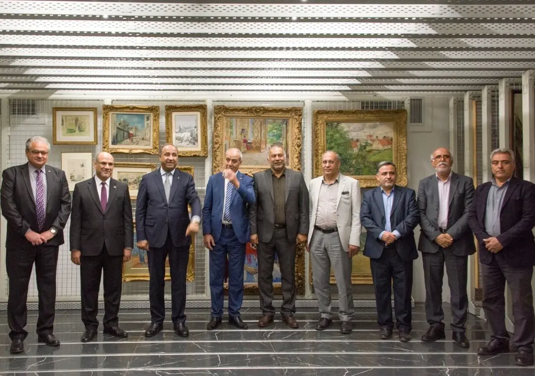 دیدار وزیر و مقامات فرهنگ و گردشگری عراق از گنجینه موزه هنرهای معاصر تهران