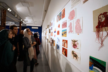 نمایشگاه گروهی آثار در گالری طراحان آزاد