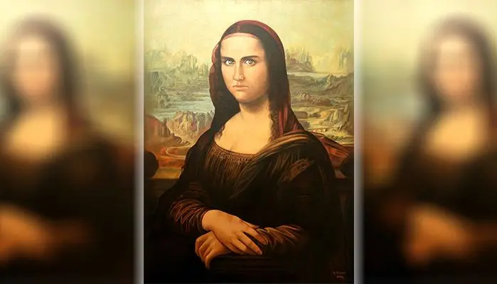 ببینید: از مونالیزای افغانستان تا بودای بزرگ/ نقاشی‌های متفاوتی که حفیظ پاکزاد خلق کرد