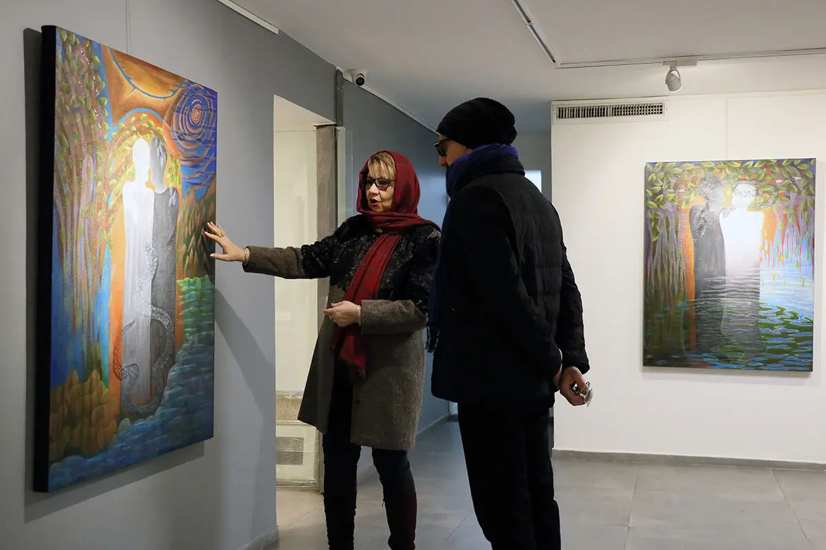 نمایشگاه بی کرانه آلیس ورشو در گالری مژده