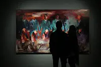 Amir Hossein Zanjani Painting Exhibit Opens