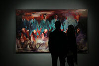 Amir Hossein Zanjani Painting Exhibit Opens