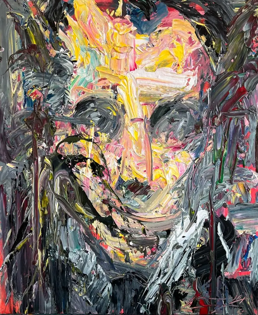 Alireza Asanloo, Sadegh Hedayat in Mojdeh Art Gallery