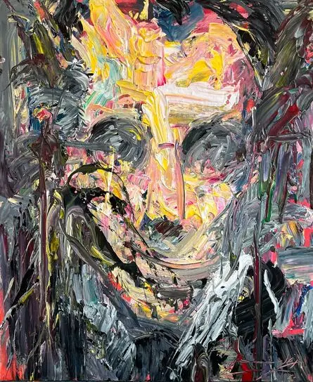 Alireza Asanloo, Sadegh Hedayat in Mojdeh Art Gallery