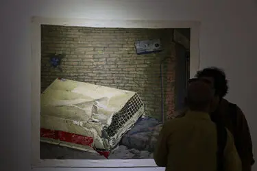 نمایشگاه نقاشی بیژن اخگر در گالری اعتماد نگارستان