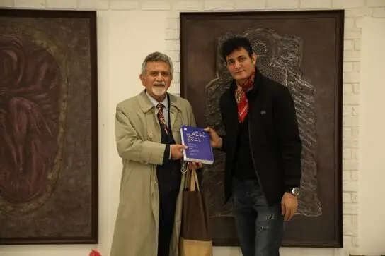 محمد محمدزاده در گالری ماهر