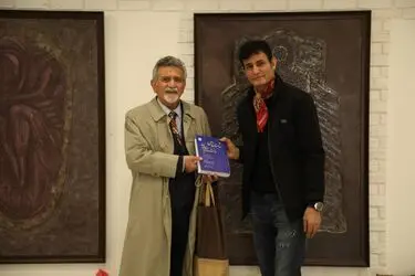 محمد محمدزاده در گالری ماهر