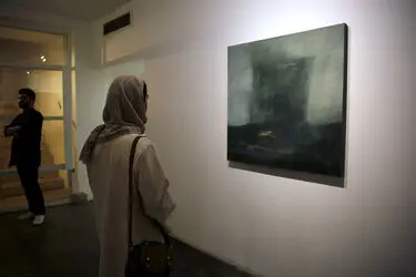 نمایشگاه نقاشی مسعود غفاری در گالری اُ