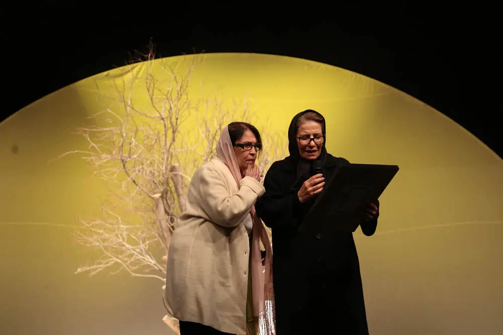 مراسم دومین جایزه محمود استاد محمد در سالن اصلی تئاتر شهر