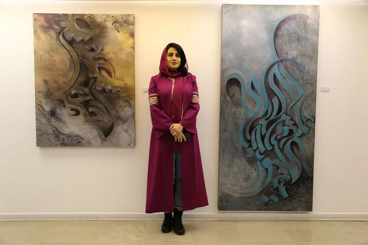 هنرمندی که با کهکشان‌ها عشق را روایت می‌کند 