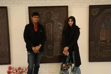 محمد محمدزاده در گالری ماهر