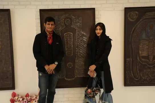 محمد محمدزاده در گالری ماهر