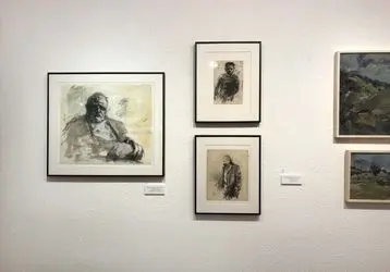 نمایشگاه گروهی نقاشان اردبیل در گالری لاله