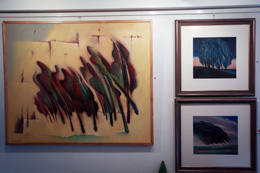 نمایشگاه نقاشی های علیرضا اسماعیلی در گالری گلستان