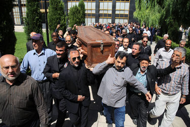 مراسم تشییع پیکر زنده یاد پرویز بهرام