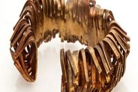Wearable sculpture show at Golestan Gallery