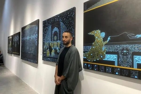Kaikhan Salakhov’s exhibition 'The Cosmic Renaissance' at Firetti Contemporary