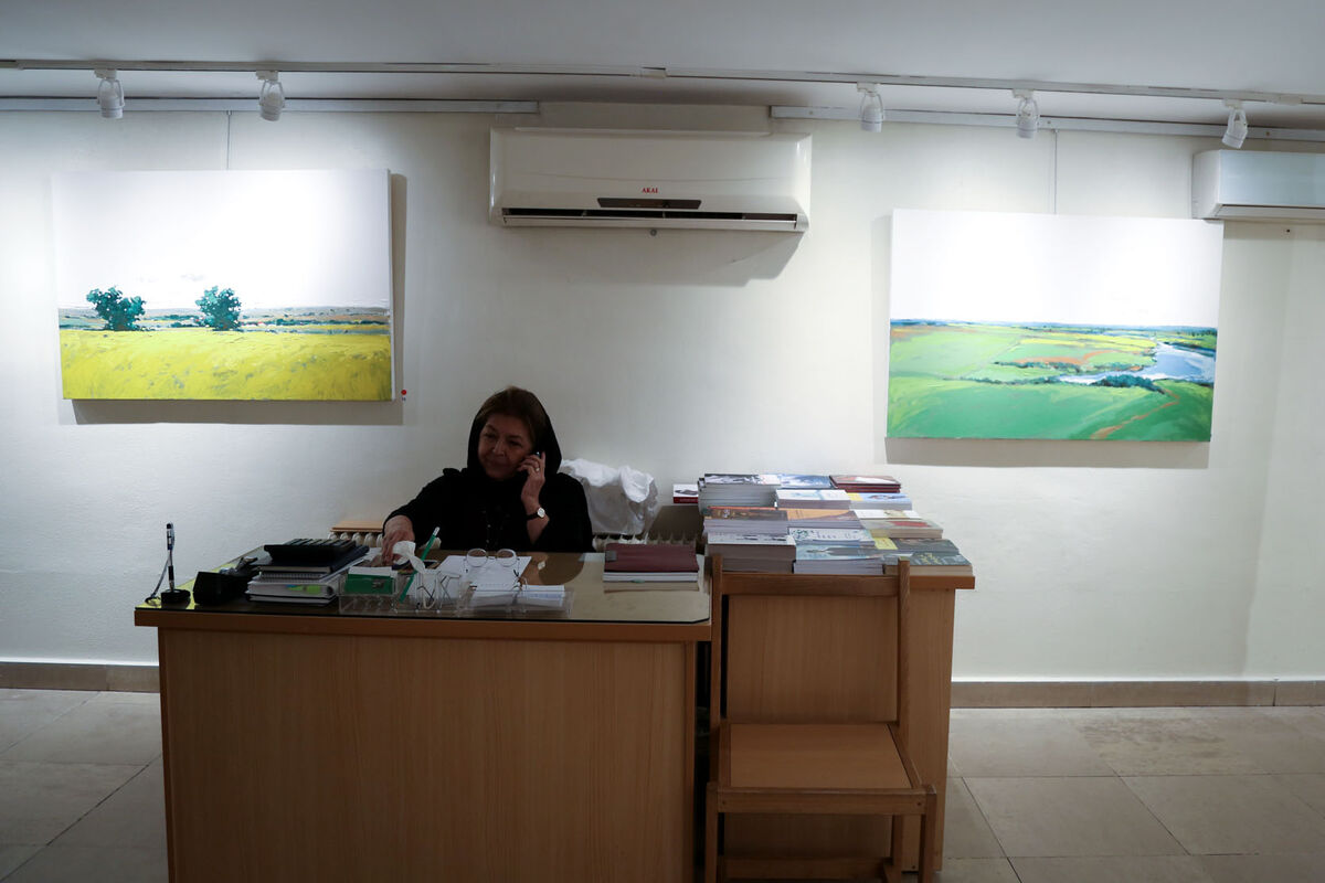 نمایشگاه نقاشی های آرمان یعقوب پور در گالری گلستان